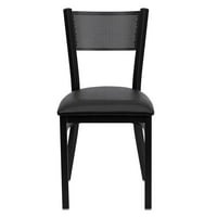 Lomonaco tapacirana bočna stolica, glavni materijal: metal; Čvrsta + proizvedeno drvo, sjedište: 18