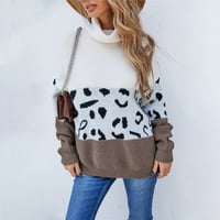 Pulover džemperi za žene djevojke pulover džempere Dressy Trendy Khaki l