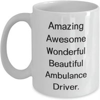 Vozač hitne pomoći za prijatelje, nevjerojatna strašna prekrasna prekrasna, sjajna vozača ambulanta