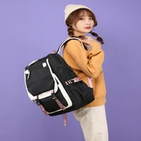Backpack Bzdaisy Mornar sa školjki dizajnom, simpatičnim dodacima, dvostrukim bočnim džepovima i 15 '' prijenosni pretinac za djecu za djecu Teen