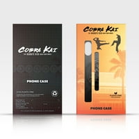 Dizajni za glavu Službeno licencirana Cobra Kai Komponziranu umjetničku sezonu Mekani gel Case kompatibilan sa Apple iPhone Pro max