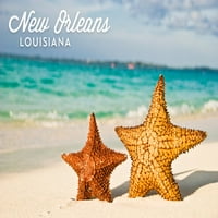 New Orleans, LA, Starfish na plaži