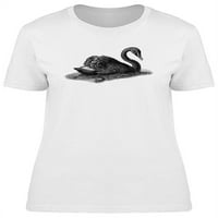 Majica crne labudne majice - MIMage by Shutterstock, ženska XX-velika