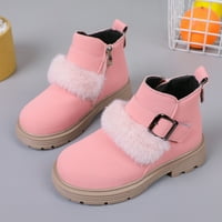 Akiihool čizme za djevojčice djevojke cipele obložene cipele za prve cipele sa koljena