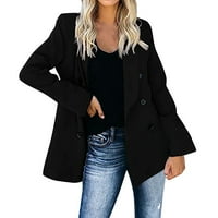 Ženska jakna Ležerne male težine Tanki tanki kaput Dugi rukavac Blazer Office Business Coats Jacket