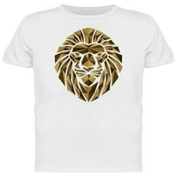 Geometrijski poligon lav glava majica - Mumbe-maimage by shutterstock, muški medij