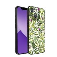 Botanički-čarobni-šumski prirodni prirodni telefon, deginirani za iPhone CASE Muške žene, fleksibilna