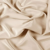 Pale breskva sloj svile krep, tkanina po dvorištu