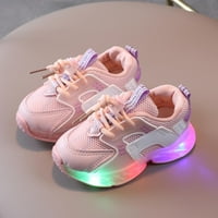 Djeca dječja dječaka Boys Plovo LED svijetlo Svjetlosne tenisice Sportske cipele Djevojke 'Sportska