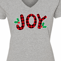 Inktastična plata Holly Joy Women V-izrez majica