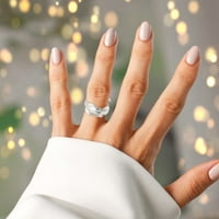 Fledorashia prstenovi za žene Mather's Day Dayts Plume Prsten Perjem Otvoreni prsten Unacinska verzija