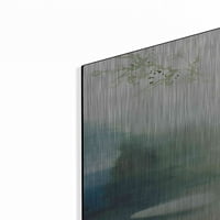 Luxe Metal Art 'Zelena radosna' od Tare Leaver, metalna zida Art, 36 x24