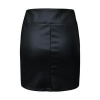 Njoeus Shorts Suknja Denim mini suknja Modna ženska mini Slama suknja Zip Ladies Slim Kratke suknje