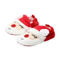 Fullvigor baby božićni krevetić cipele meke jedini klizne crtane papuče