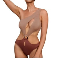 HERNALISA modne žene atraktivni čvrsti i tiskani kupaći kostimi Bikini Split kupaći kostimi za djevojke