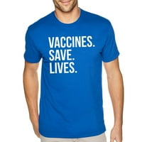 Xtrafly Odjeća Muška vakcina za nauku Živoči vakcinisani kratki majica Crewneck