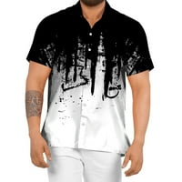 Petort majice za muškarce Trendy Muške majice - Ležerne prilike za muškarce Bijele, XL