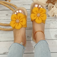 Boemske papuče za žene dame flip flops otvoreni nožni cvjetovi ljetne sandale casual cipele