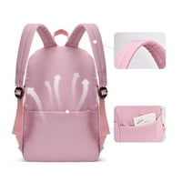 Modni kampus ruksak srednjoškolske torbe za djevojke studentice Mnogo džepova Vodootporni školski ruksak