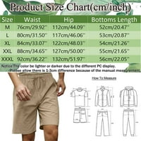Muške kratke hlače Ljetni trendy Fit Solid Color Parther džep Jednostavna ulična odjeća Modne povremene