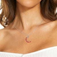 Heiheiup Personalizirana ogrlica Ženska privjesak ogrlice za rođendanski pokloni za žene Mother Day