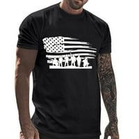 Patriotske majice za muškarce tiskana majica za neovisnost