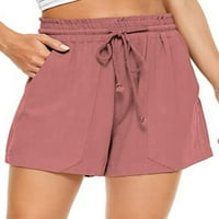 Žene mini pantske stručne struke Hlače za kratke hlače Kartološke struke kratke vruće hlače Dame Ležerne
