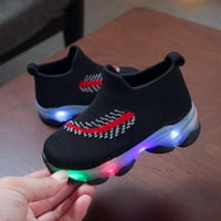 Cipele Bling tenisice Djevojke cipele Light Baby Svjetlosni sportski dječaci LED djeca djeca za bebe