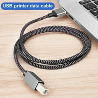Fusipu Printer kabel Velika brzina stabilan prijenos 1m 2M srebrni ekstenzivni kabel pisača za skener