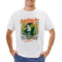 Cvjetne šarene žene Slika muške grafičke majice Vintage kratki rukav sportski tee bijeli m