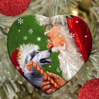 Giligiliso božićni čišćenje Xmas božićni ukrasi privjescem DIY Snowman i pseći privjesak