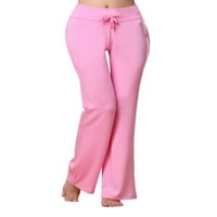 REJLUN dame gamaše dno crtača čvrste boje Yoga hlače pune dužine pantalone TUMMIJA TRGOVINA Vježbanje