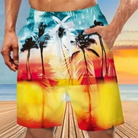 Clearsance YoHome Muški kratke hlače Ljeto plivajuće trupe Brze suhe kratke hlače sa džepovima Plus