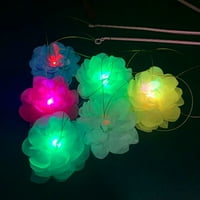 Prijenosni LED svjetlo Cvijet lotus cvijeće lampica užarena festival fenjernog zabave