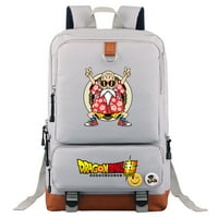 Bzdaisy Dragon Ball Goku Kvadratni ruksak - Veliki kapacitet, više džepova, uklapa se 15 '' laptop unise