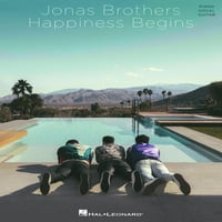 HAL Leonard Jonas Brothers - Sreća započinje klavir glasovne gitare pjesama