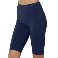 Ženske pantalone Fashion Yoga Tajice Fitness Trčanje Teretana Solid Sportske Aktivne hlače 4xl Tamno