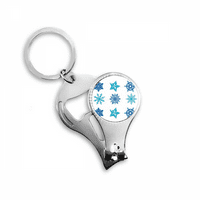 Circle Mas Snowflake ilustracija Nail NIPPER ključa za ključeve Otvarač za ključeva