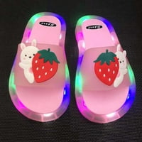 Honeeladyy ne-klizne papuče Ljetne vodene cipele LED sretne papuče za ljetni dječji crtani simpatični