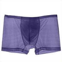 Viadha muške svilene hlače bokserišta u zglobovima koji se slažu tanki presjek seksi prozirna četiri
