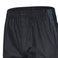 Prodaje se sažerno hlače Čvrste trendi radne pantalone za muškarce labave casual elastične meke muške