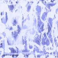 Ahgly Company Zatvoreni pravokutnik Sažetak plava modernih prostirki, 2 '4 '