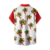 Havajska odjeća za odmor Ljeto Novo muško tiskovina Slim Fit košulja Velika modna casual majica s kratkim