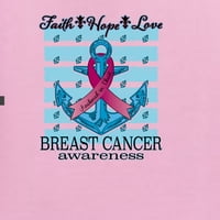 Divlja Bobby Faith nada Love Solings raka dojke Sidro svijest za dojke Unizova dukserica, svijetlo ružičasta,