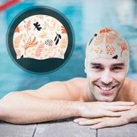 Plivajuća šešir dugačka zaštita kose plivajuća kapa fleksibilna plivajuća kapa za plivanje plivanja