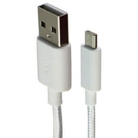 Alcatel pletenica USB u USB-C za sinkronizirani kabel - bijeli