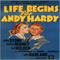 Život počinje za Andy Hardy - Movie Poster