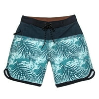 Muška kupaća trupa Brza suha plivajuća kratke hlače sa mrežastim oblogom smiješno otisak ljetni havajske