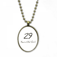 Godine Djevojka Age Art Deco modna ogrlica Vintage Chain Privjesak na nakitu Zbirka navoda
