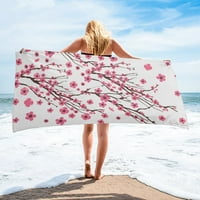 Daisy Flower Texture Gradient plaže ručnike za plažu Mikrofibar Brzo suhi kupatilo za odrasle Yoga Mat Travel Camping Teretana
